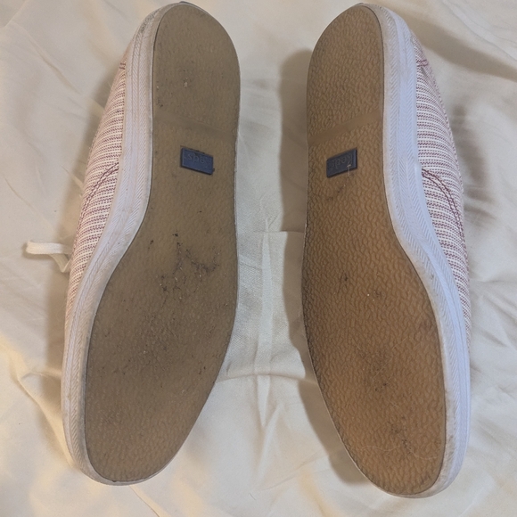 Red Striped Keds - Picture 2 of 3